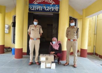 क्राइम : दो पेटी अवैध शराब के साथ एक अभियुक्त गिरफ्तार।