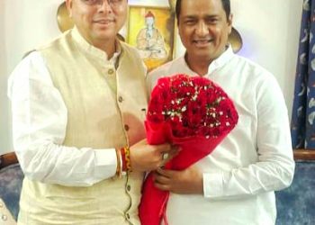 सियासत : दिल्ली में धामी ने की बलूनी से मुलाकात।