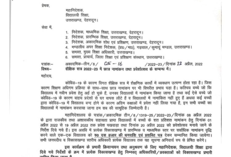 बड़ी खबर: जानिए शिक्षा विभाग मे किन 95 अधिकारियो को मिली जिमेदारी।