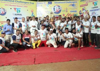 गुड न्यूज : पांचवी बार बद्री केदार टीम ने जीता उत्तराखंड चैलेंज कप।