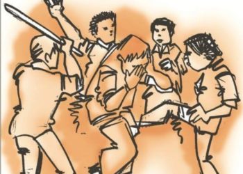 बड़ी खबर: छात्रों में आपसी रंजिश को लेकर हुआ झगड़ा। फेका पेट्रोल बम 2 घायल