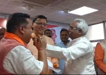 ब्रेकिंग: आप के प्रदेश अध्यक्ष दीपक बाली ने थामा भाजपा का दामन