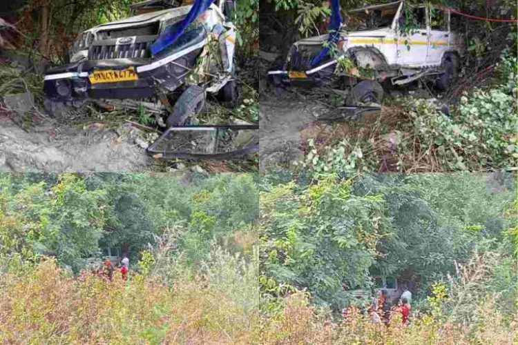हादसा: चंपावत जिले के डांडा मीनार में सड़क हादसा 3 की मौत 6 गंभीर रूप से घायल