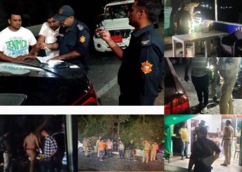 बिग ब्रेकिंग: शराब पीकर सड़क पर हुड़दंग मचाने वाले 80 व्यक्तियों के विरुद्ध पुलिस ने की कार्यवाही