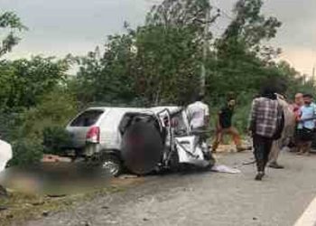 हादसा: सड़क दुघर्टना में  01 की मौत, दो घायल