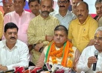 बिग ब्रेकिंग:- भाजपा के नवनियुक्त प्रदेश अध्यक्ष ने अपना कार्यभार किया ग्रहण