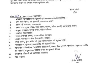 बड़ी खबर: आईएएस और पीसीएस अधिकारियों के हुए तबादले। देखे लिस्ट
