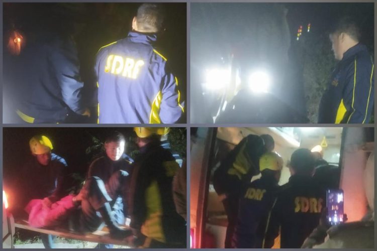 बड़ी खबर: पौड़ी गढ़वाल के कोटद्वार में खाई में गिरा युवक। SDRF ने किया रेस्क्यू