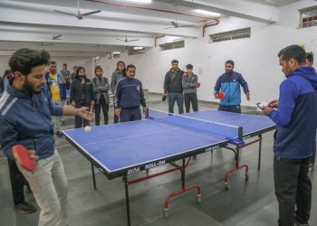 एसजीआरआर पटेल नगर कैंपस ने पथरी बाग कैंपस को दी शिकस्त