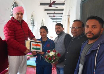 एसजीआरआर विश्वविद्यालय की योग छात्रा साक्षी को युवा खेल महोत्सव में मिला सर्वोच्च स्थान