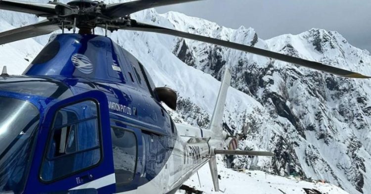 बिग ब्रेकिंग  : केदारनाथ में एक व्यक्ति की हेली के पंखे से  सिर कटने से मौत