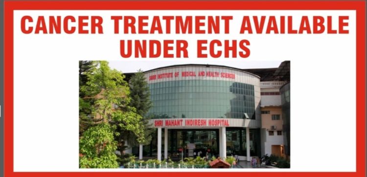 श्री महंत इन्दिरेश अस्पताल में ईसीएचएस लाभार्थियों के लिए कैशलैस कैंसर उपचार शुरू