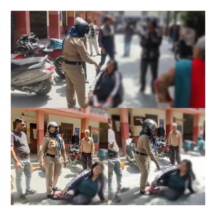 बड़ी खबर: :नशे में धुत महिला ने कोर्ट परिसर में किया हाई वोल्टेज ड्रामा