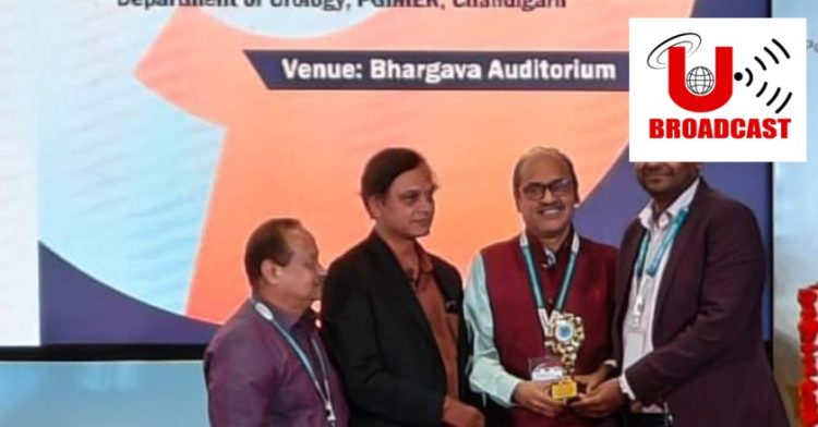 श्री महंत इन्दिरेश अस्पताल के यूरोलॉजी विभाग के डॉक्टर को राष्ट्रीय कॉन्फ्रेंस में प्रथम पुरस्कार