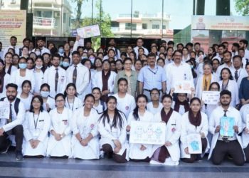 श्री महंत इन्दिरेश अस्पताल में मनाया गया वर्ल्ड हैंड हाइजिन डे