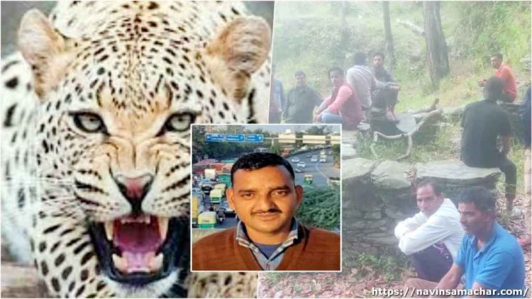 दुखद: दिल्ली से लौटकर युवक आया था अपने गांव। गुलदार ने बनाया निवाला