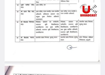 बड़ी खबर: उत्तराखंड शासन में 36आईएएस और पीसीएस के तबादले