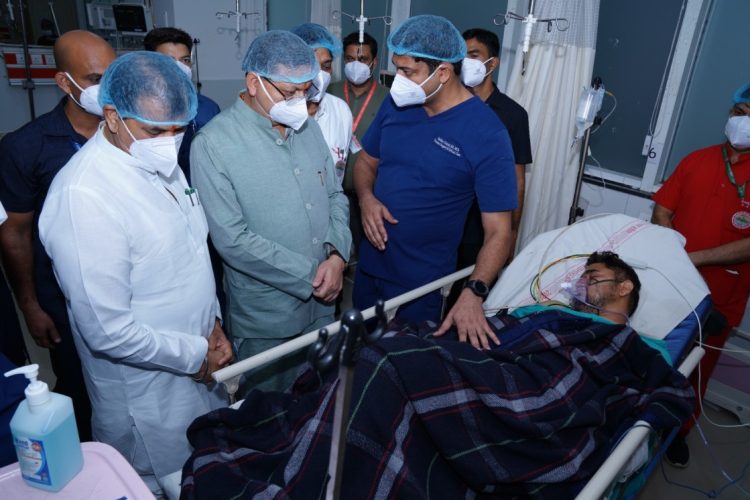 बड़ी खबर: चमोली करंट हादसे मे 6 घायलों को एयरलिफ्ट किया, एम्स में भर्ती