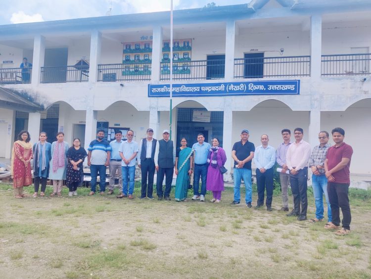 होटल प्रबंधन संकाय का हुआ निरीक्षण