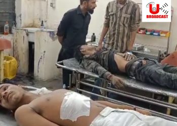 बड़ी खबर: भगवानपुर में अचानक गोली चलने पर मचा हड़कंप।दो युवक घायल