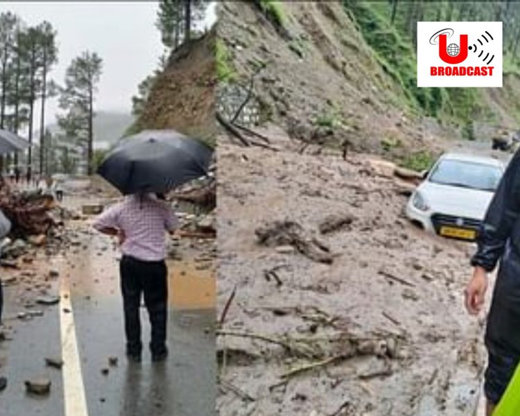 बड़ी खबर: भारी बारिश के चलते यमुनोत्री और बद्रीनाथ हाईवे बंद। पुरोला में फटा बादल