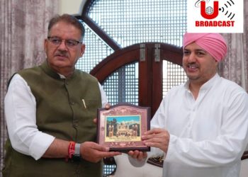 कृषि एवम् उद्यान मंत्री गणेश जोशी ने श्री दरबार साहिब में टेका मत्था