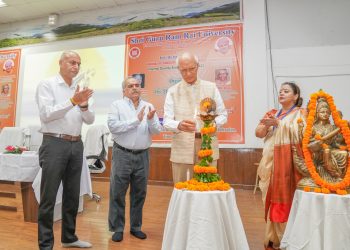 श्री गुरु राम राय विश्वविद्यालय में किया गया एक दिवसीय नेशनल सेमिनार का आयोजन