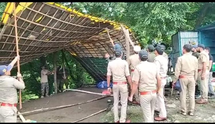 बड़ी खबर:यहां हुई अवैध दुकानों को हटाने की कार्यवाही