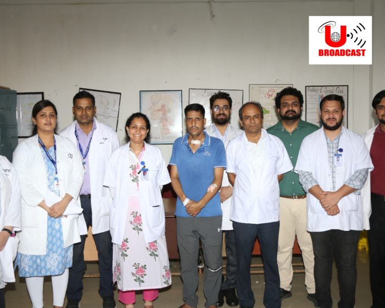 श्री महंत इन्दिरेश अस्पताल की ईएनटी सर्जन ने मरीज के गले से निकाला एक किलो का ट्यूमर