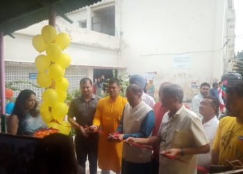 श्री महंत इन्दिरेश अस्पताल के निःशुल्क स्वास्थ्य शिविर। में 600 से अधिक लोगो ने कराई स्वास्थ्य की जाँच