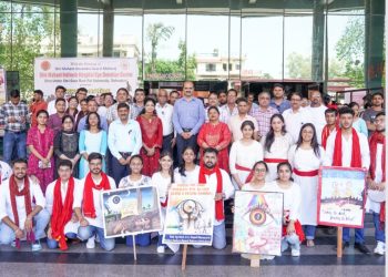 श्री महंत इन्दिरेश अस्पताल में ’आंखों के वरदान’से दिया नेत्रदान का संदेश