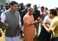बड़ी खबर: मुख्यमंत्री धामी सहित पार्टी कार्यकर्ताओं ने किया सीएम योगी का स्वागत