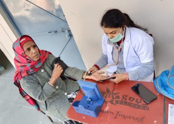 गुड न्यूज : श्री महंत इंदिरेश अस्पताल के स्वास्थ्य परीक्षण शिविर का 501 मरीजों ने उठाया लाभ