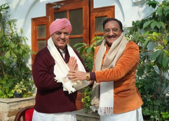 पूर्व केन्द्रीय मंत्री एवम् हरिद्वार सांसद डॉ. रमेश पोखरियाल,निशंक ने श्री दरबार साहिब में टेका मत्था