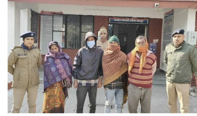 बड़ी खबर : युवती की हत्या मामले में चार अभियुक्त गिरफ्तार