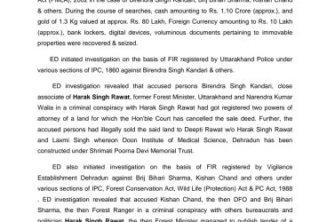 बिग ब्रेकिंग : Ed के छापे में करोड़ों की नगदी और संपत्ति बरामद