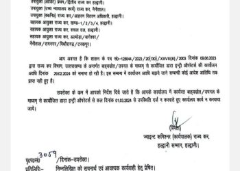 राज्य सरकार का दोहरा चरित्र एक तरफ सदन में उपनलकर्मियों की चर्चा,तो वही सदन के बाहर सौ से अधिक कर्मचारियों को नौकरी से बाहर