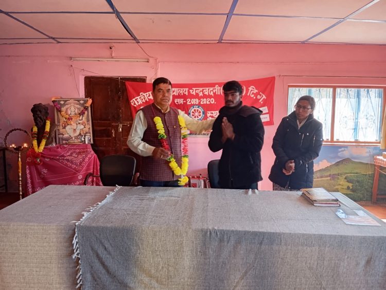 भुवनेश्वरी महिला आश्रम अंजनिसैण में आयोजित सात दिवसीय राष्ट्रीय सेवा योजना के शिविर का हुआ समापन