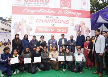 100 मीटर बालक वर्ग में अभिनव कुमार व बालिका वर्ग में प्रियंका अव्वल