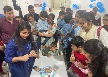 श्री महंत इन्दिरेश अस्पताल में ऑटिज्म ग्रसित  बच्चों के साथ मनाया विश्व ऑटिज्म दिवस