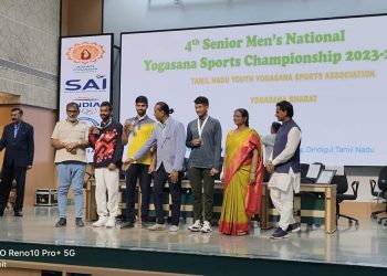 एसजीआरआरयू के योग छात्र सुमेर ने  राष्ट्रीय योग चैम्पियनशिप में लहराया परचम