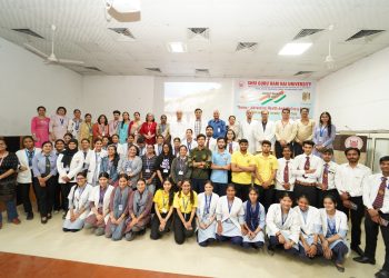 एसजीआरआर विश्वविद्यालय में देश को कैंसर मुक्त बनाने पर की चर्चा