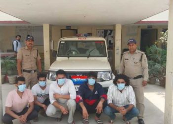 लडाई-झगडा कर लोक शान्ति भंग करने वालों के विरूद्ध दून पुलिस की कार्यवाही,5 अभियुक्त गिरफ्तार