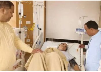 बड़ी खबर : BJP विधायक की बिगड़ी तबियत,स्वास्थ्य मंत्री मिलने पहुंचे अस्पताल