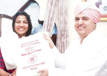 एसजीआरआर विश्वविद्यालय की ब्रांड एम्बेसडर,स्नेह राणा को विश्वविद्यालय ने दी बधाईयां