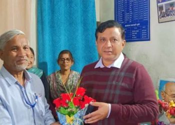 गुड न्यूज : विधानसभा सत्र के साथ साथ स्कूलों का भी जायजा ले रहे शिक्षा महानिदेशक बंशीधर तिवारी। पहुंचे भराड़ीसैण इंटर कॉलेज