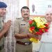 वरिष्ठ पुलिस अधीक्षक और पुलिस अधीक्षक ने श्री दरबार साहिब में टेका मत्था