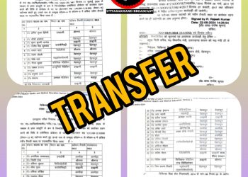 बिग ब्रेकिंग : मेडिकल कॉलेजों में प्रमोशन और ट्रांसफर,एसटीएच से डॉ विवेकानंद सत्यवली भी जायेंगे देहरादून