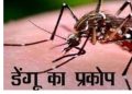 सावधान : राज्य में फिर बढ़ रहे डेंगू के मामले,5 जिलों में मिले इतने केश