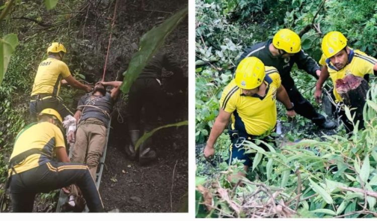 दुखद : गहरी खाई में कार गिरने पर, 2 की मौत